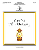 Give Me Oil in My Lamp Handbell sheet music cover